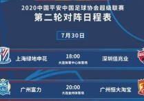 中超赛程表 中超比赛2022赛程表